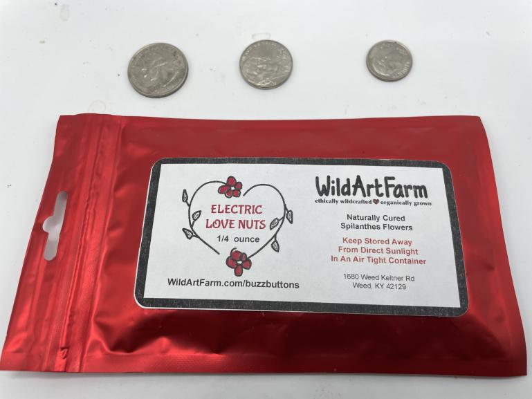 Valentine's Day Packaging for small Buzz Buttons