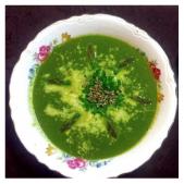 spinach asparagus soup